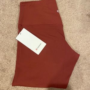 Lululemon NWT align 25” high rise pants
